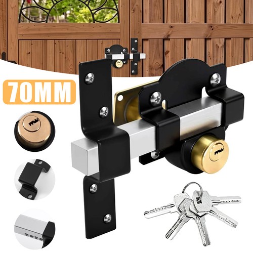 Barn door lock double - double, sided