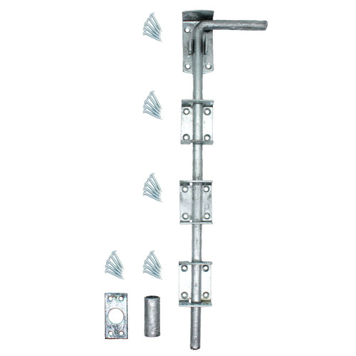 Drop bolt garage shed gate - drop,