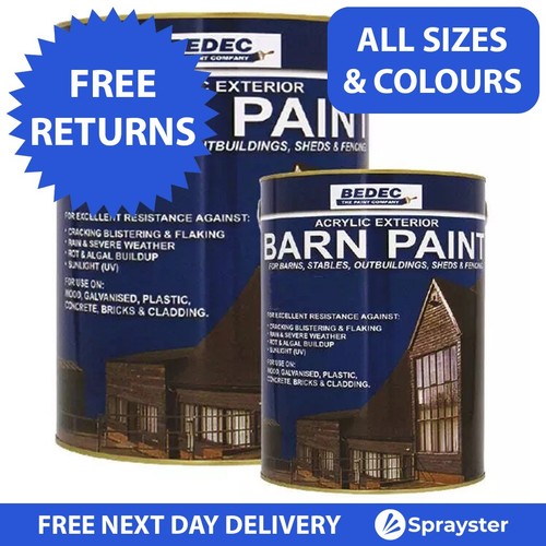 Bedec barn paint - barn, acrylic