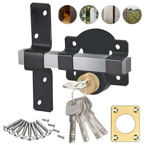Barn door lock 70mm - door, long