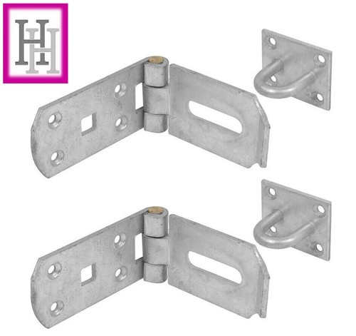 Bzp heavy duty hasp - 10",