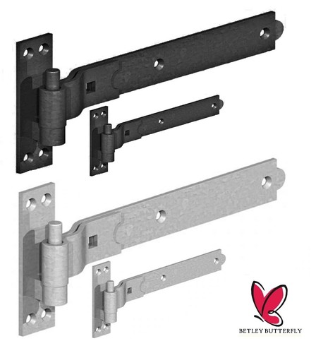 Hook and band hinges 18 - hinges, 10"-18"