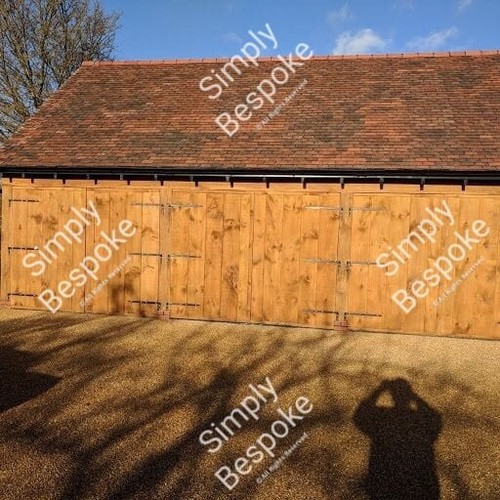 Garage doors solid wooden - ~,