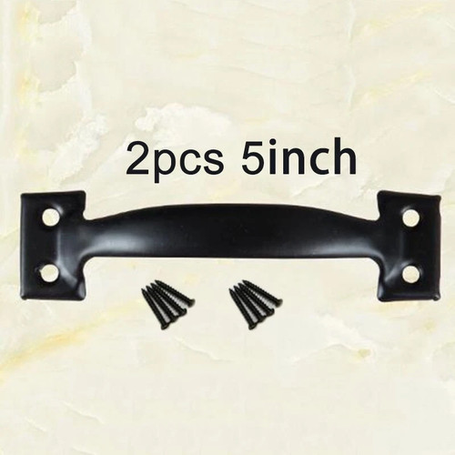 Carbon steel pull door handle - steel,