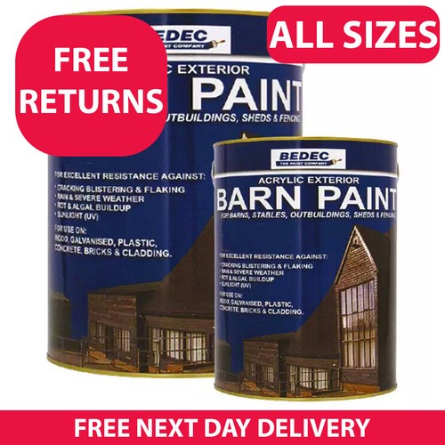 Bedec barn paint acrylic - bedec,