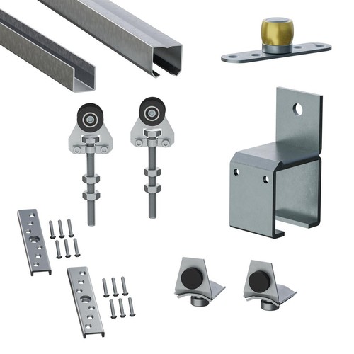 Sliding door track - track, heavy