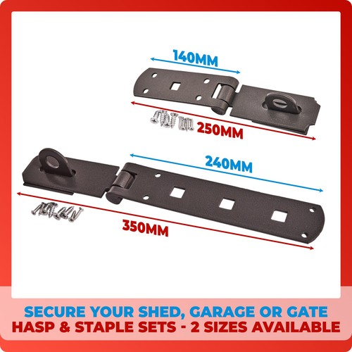 Heavy duty hasp - staple, gate