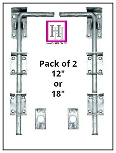 Or 18 galvanised - 12", 18"