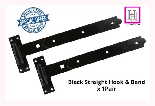 Straight hook band black - hook,