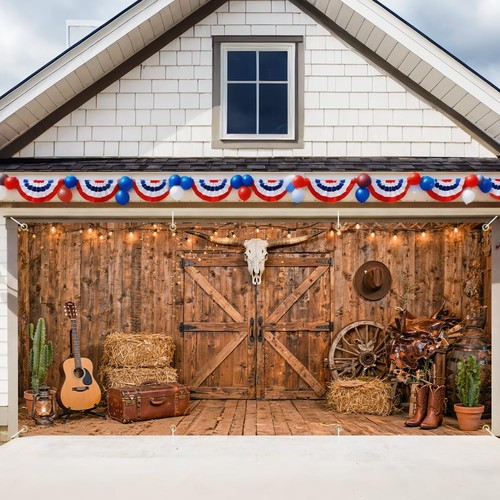 Western cowboy barn garage - western,