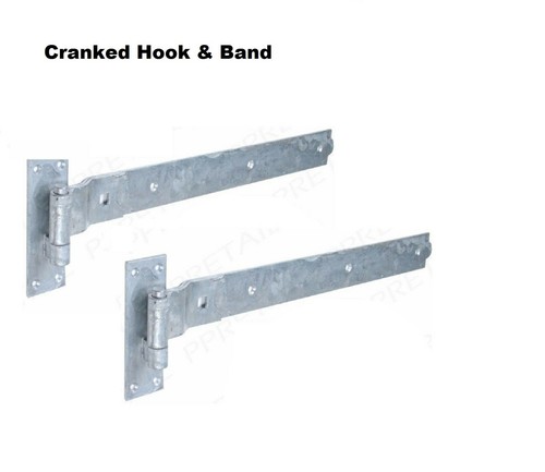 Gate cranked hook - 16", band