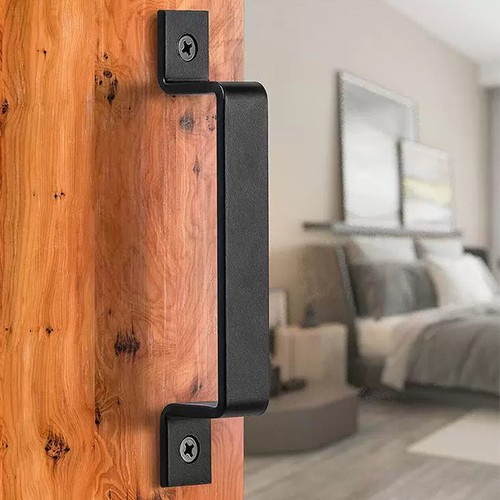 Carbon steel barn door - barn, pull