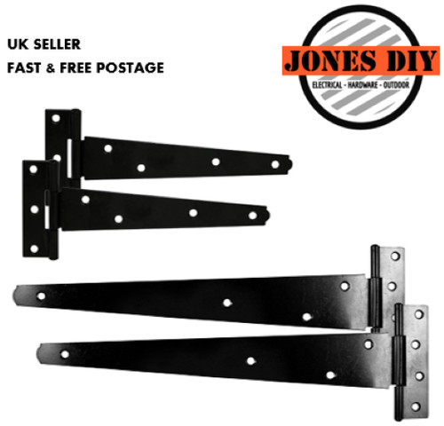 Black tee hinges heavy - tee,