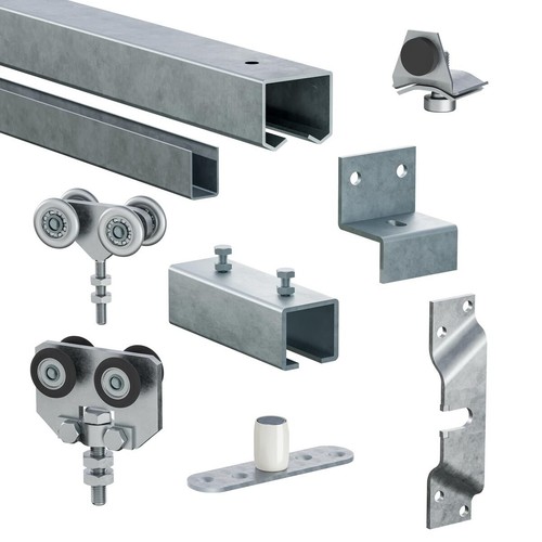 Sliding heavy door set - sliding,