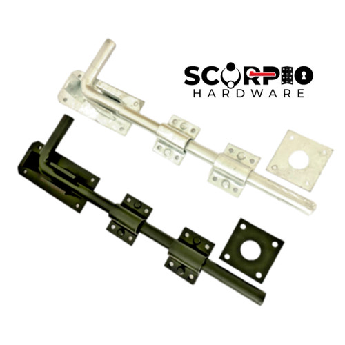 Garage gate drop bolt shed - gate,