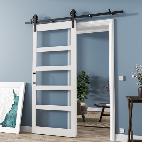 Wood barn door sliding - door,