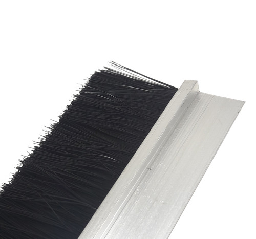 Door aluminum brush draught - door,